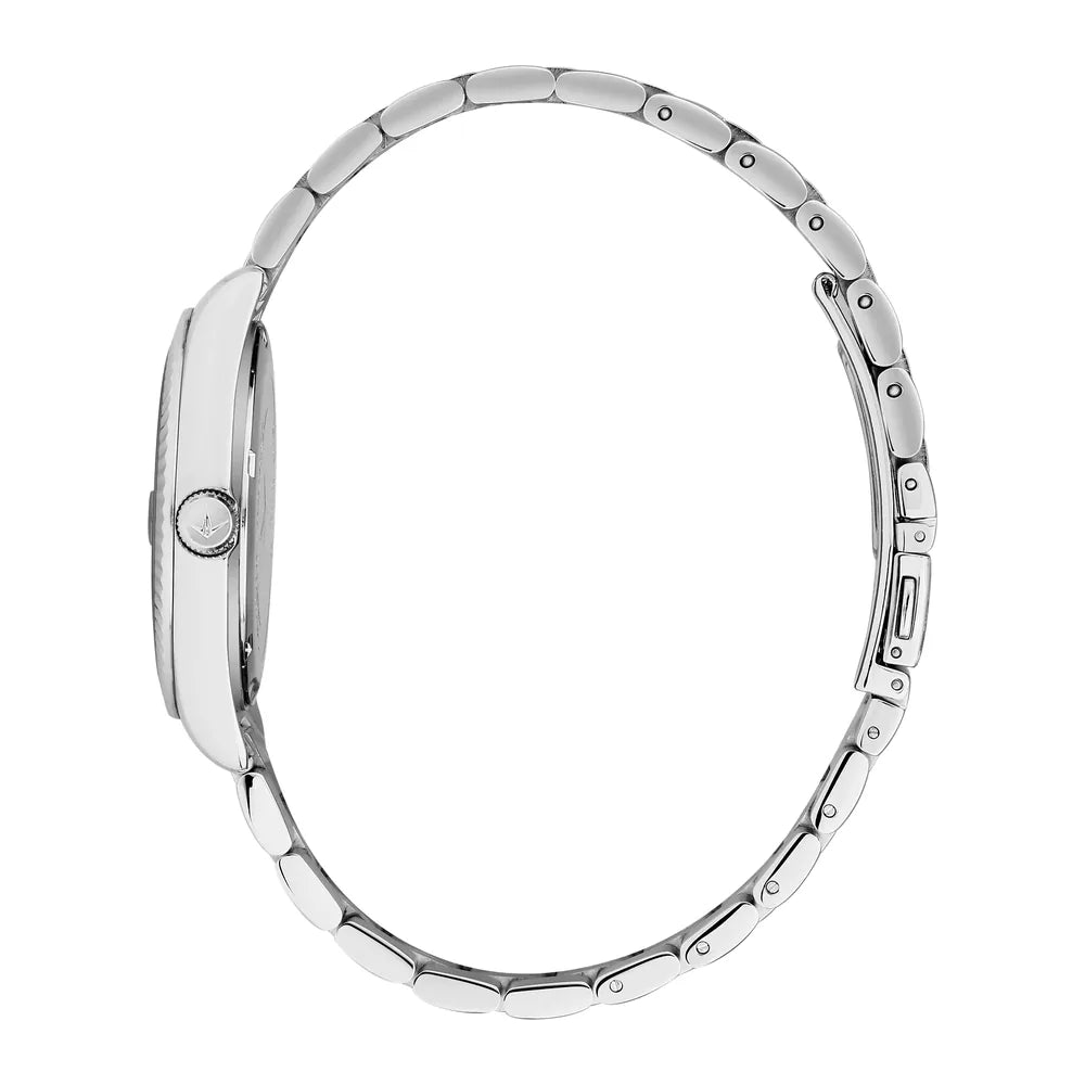 LUCIEN ROCHAT | Bienne Automatico 39 mm quadrante argento - foto 2