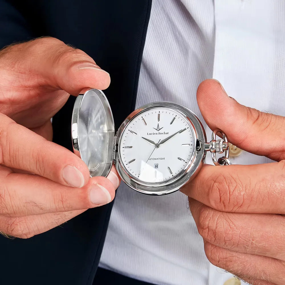 LUCIEN ROCHAT | Heritage Orologio da tasca 48 mm - foto 4