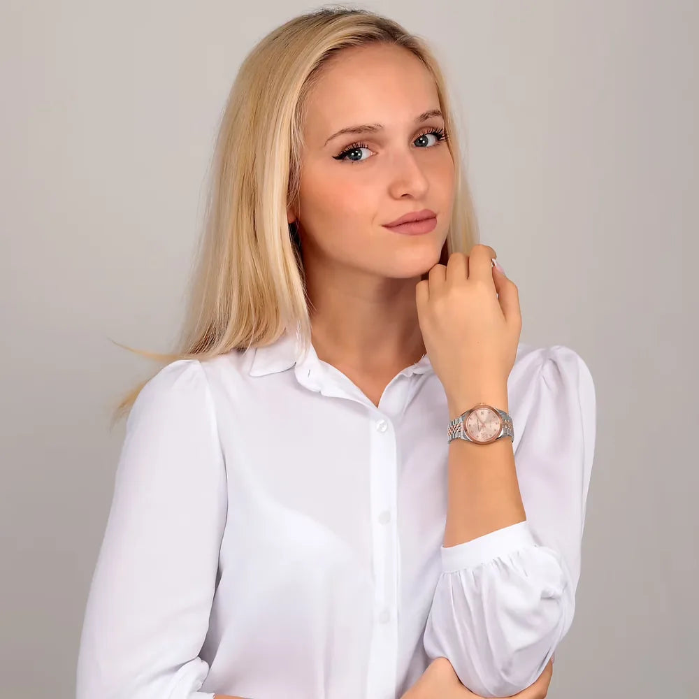LUCIEN ROCHAT | Madame 32 mm quadrante rosa - foto 4
