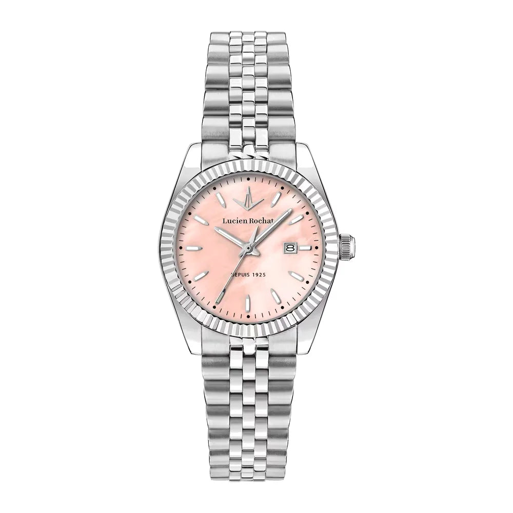 LUCIEN ROCHAT | Bienne 31 mm quadrante rosa