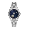 LUCIEN ROCHAT | Bienne Automatico 33 mm quadrante blu