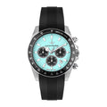 LUCIEN ROCHAT | Léman Cronografo 41 mm quadrante turchese