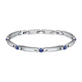 Bracciale Urban in Acciaio e Cristalli Blu – Morellato SABH24