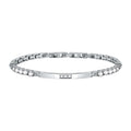 Bracciale Tennis in Acciaio e Cristalli Bianchi – Morellato SAEV49