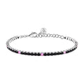 Bracciale Tennis Tesori in Argento e Zirconi Neri – Morellato SAIW259