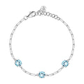 Bracciale Luminosa in Argento e Zirconi Azzurri – Morellato SAIW291