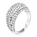 Anello Chevalier Design in Acciaio e Cristalli Bianchi – Morellato SAYP15