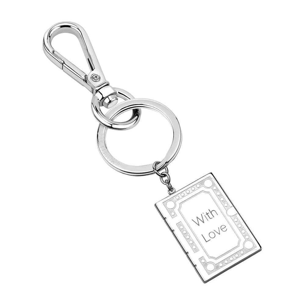 Portachiavi Libro With Love in Metallo – Morellato SD0607