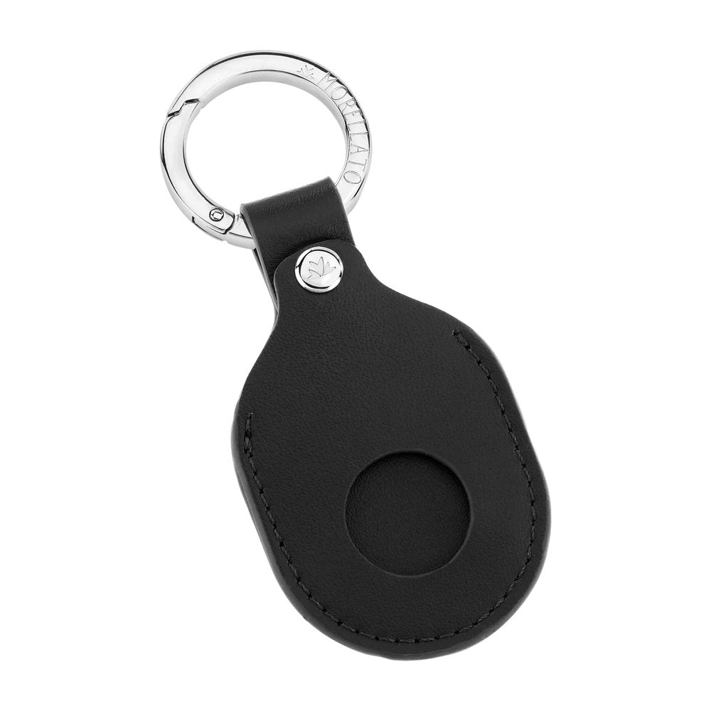 Portachiavi Porta AirTag in Pelle Nera – Morellato SU0911