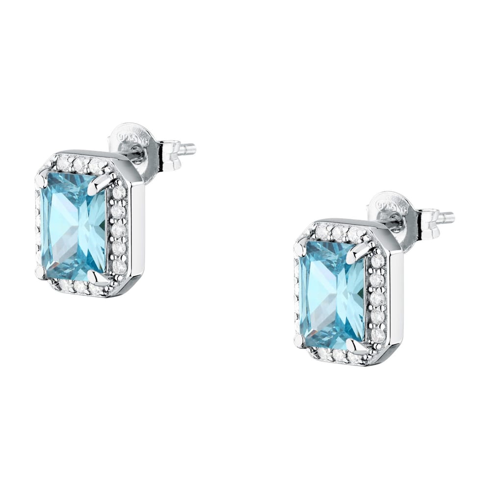 Orecchini Duchessa a Lobo in Argento e Zirconi Bianchi – Morellato SAIW319
