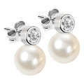 Orecchini Pendenti Perla essenziale in Argento e Perle coltivate – Morellato SANH04