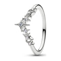 Anello Tiara con Stelle con Finitura in Platino Pandora 134946C01