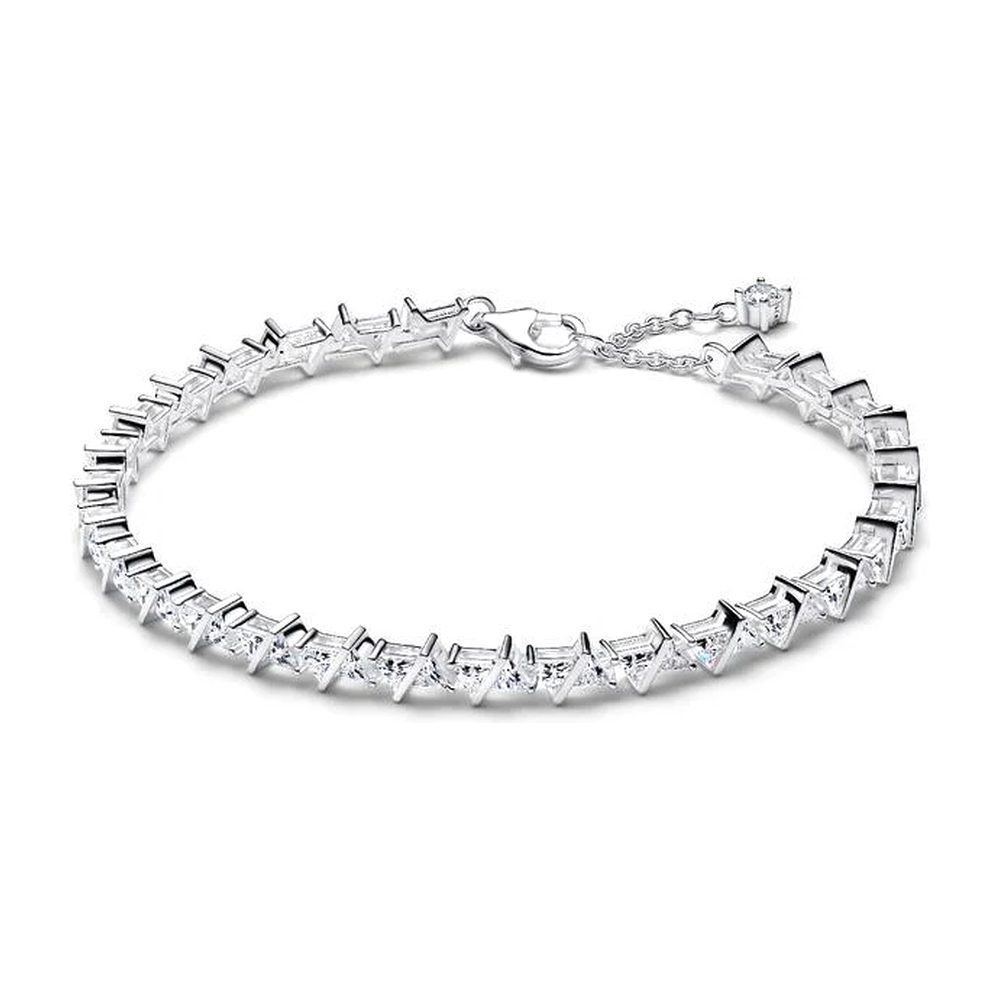 Bracciale Tennis con Pietre Triangolari Pandora 595069C01