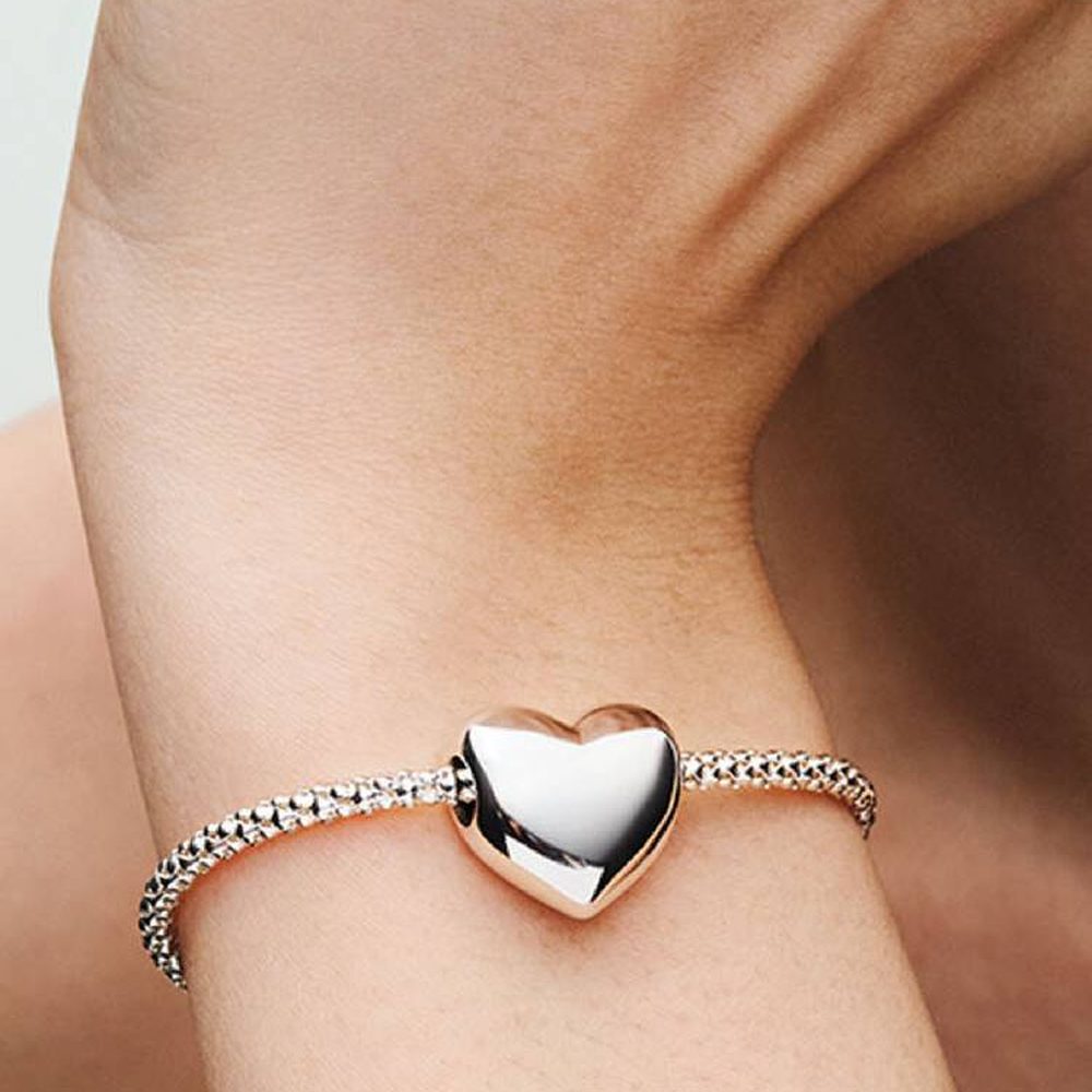 Charm Cuore Grande Be Love da Incidere Pandora 793440C00 - foto 2