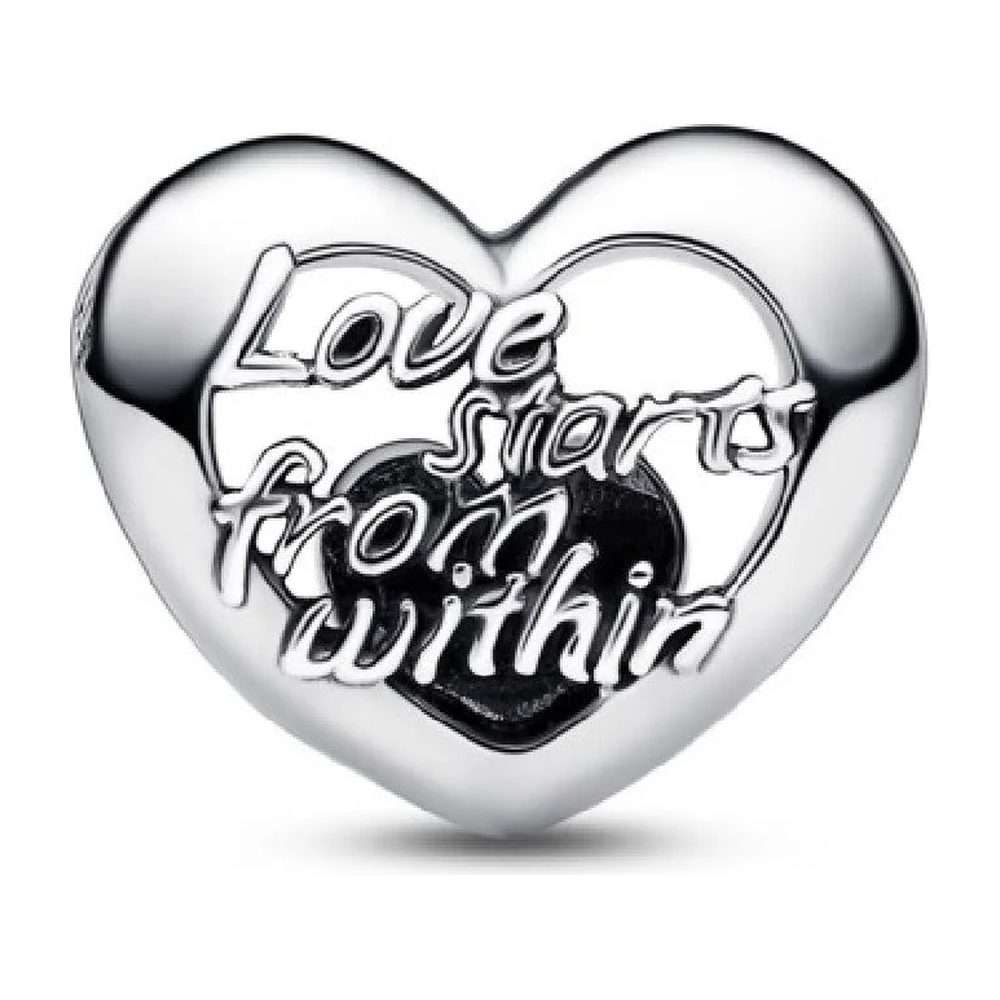 Charm Cuore Openwork Love Starts from Within Pandora 792512C00 - foto 2