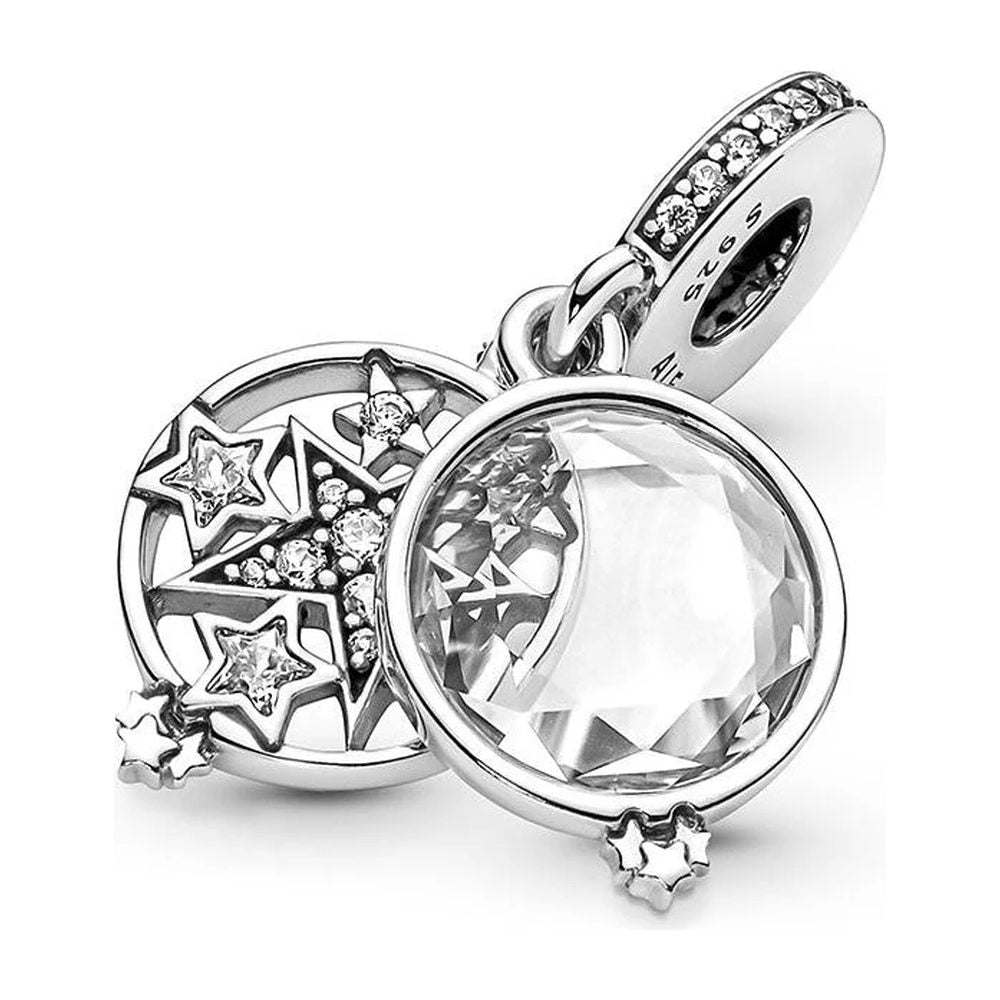 Charm Doppio Pendente Stella Ingrandita Pandora 799640C01