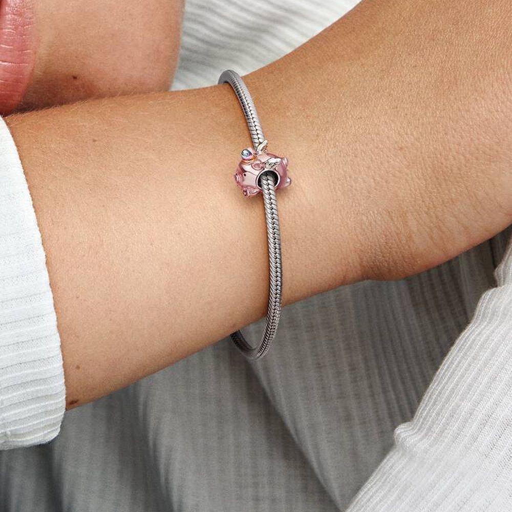 Charm Maialino Unicorno Volante Pandora 792573C01 - foto 2