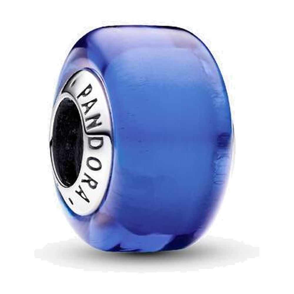 Charm Mini Vetro di Murano Blu Pandora 793105C00