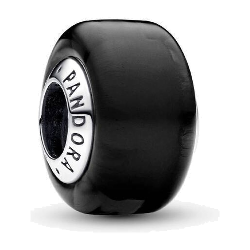Charm Mini Vetro di Murano Nero Pandora 793117C00