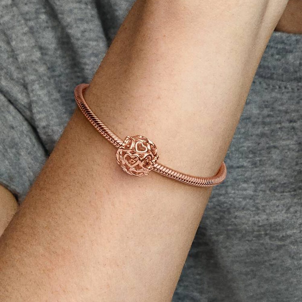 Charm Openwork Apri il tuo Cuore Pandora 780964 - foto 2