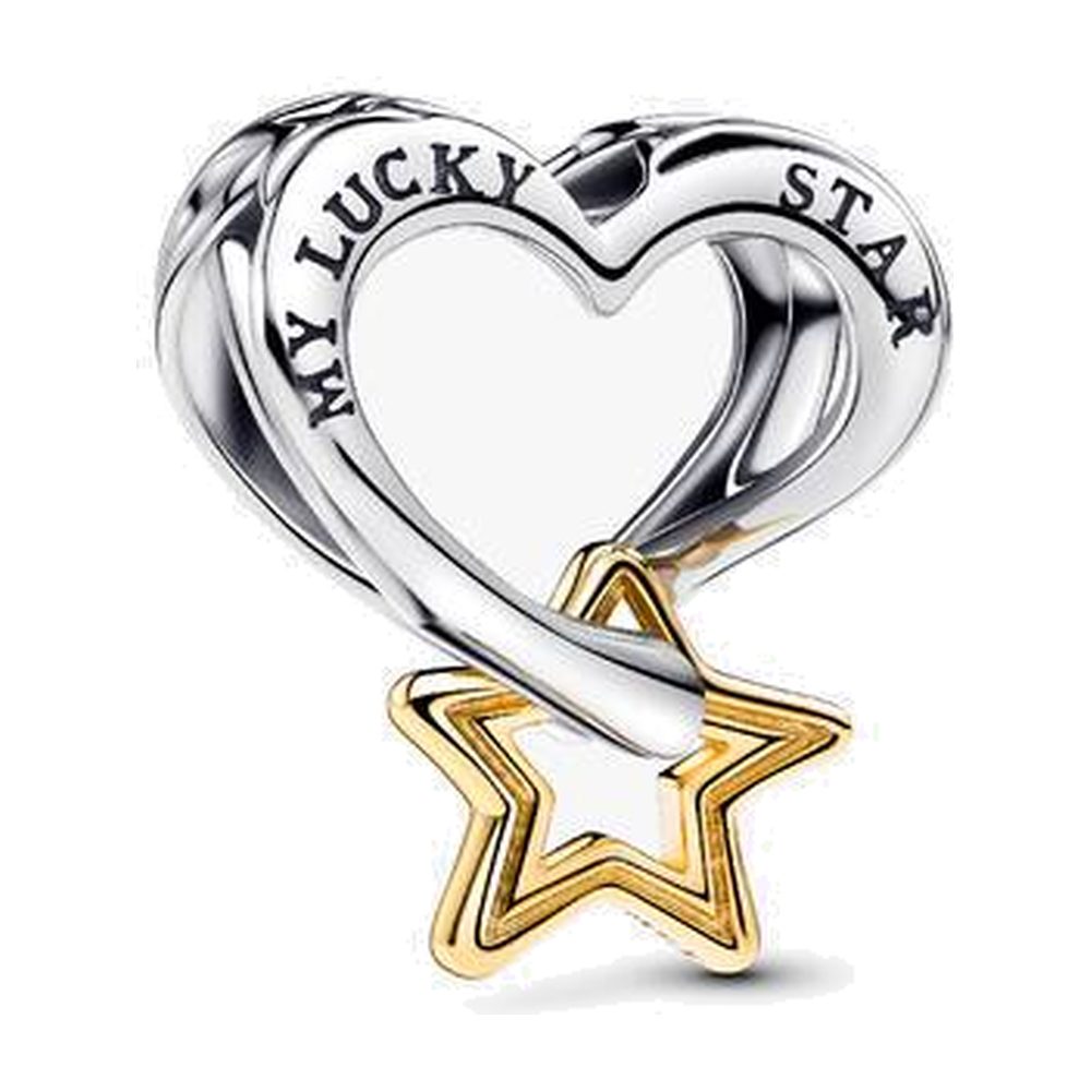 Charm Openwork Cuore e Stella “My Lucky Star” Pandora 763513C00