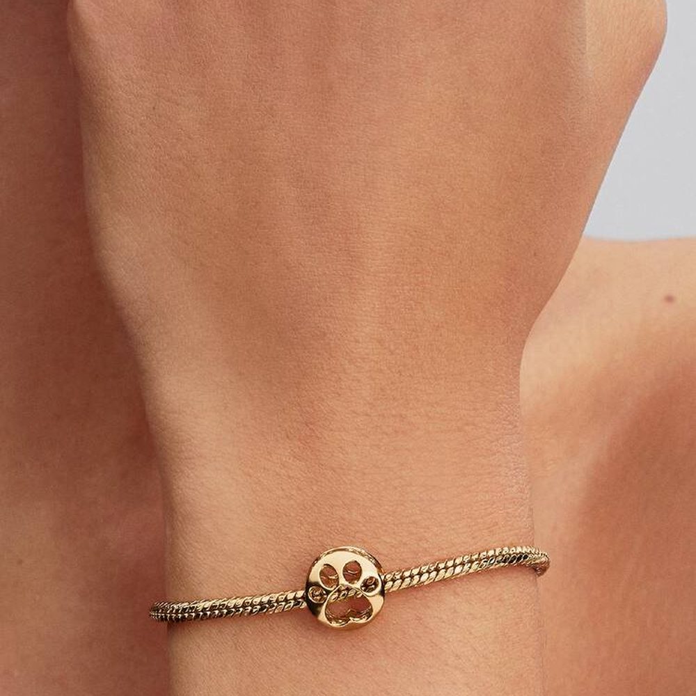 Charm Openwork Impronta Dorato Pandora 768869C00 - foto 2