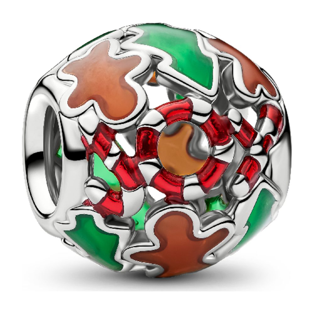 Charm Openwork Simboli del Natale Pandora 735064C01