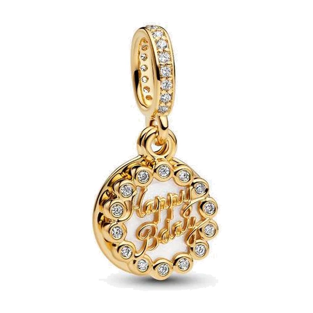 Charm Pendente Auguri di Buon Compleanno Pandora 763787C01