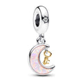 Charm Pendente Bicolore Chiave e Luna Pandora 762985C01