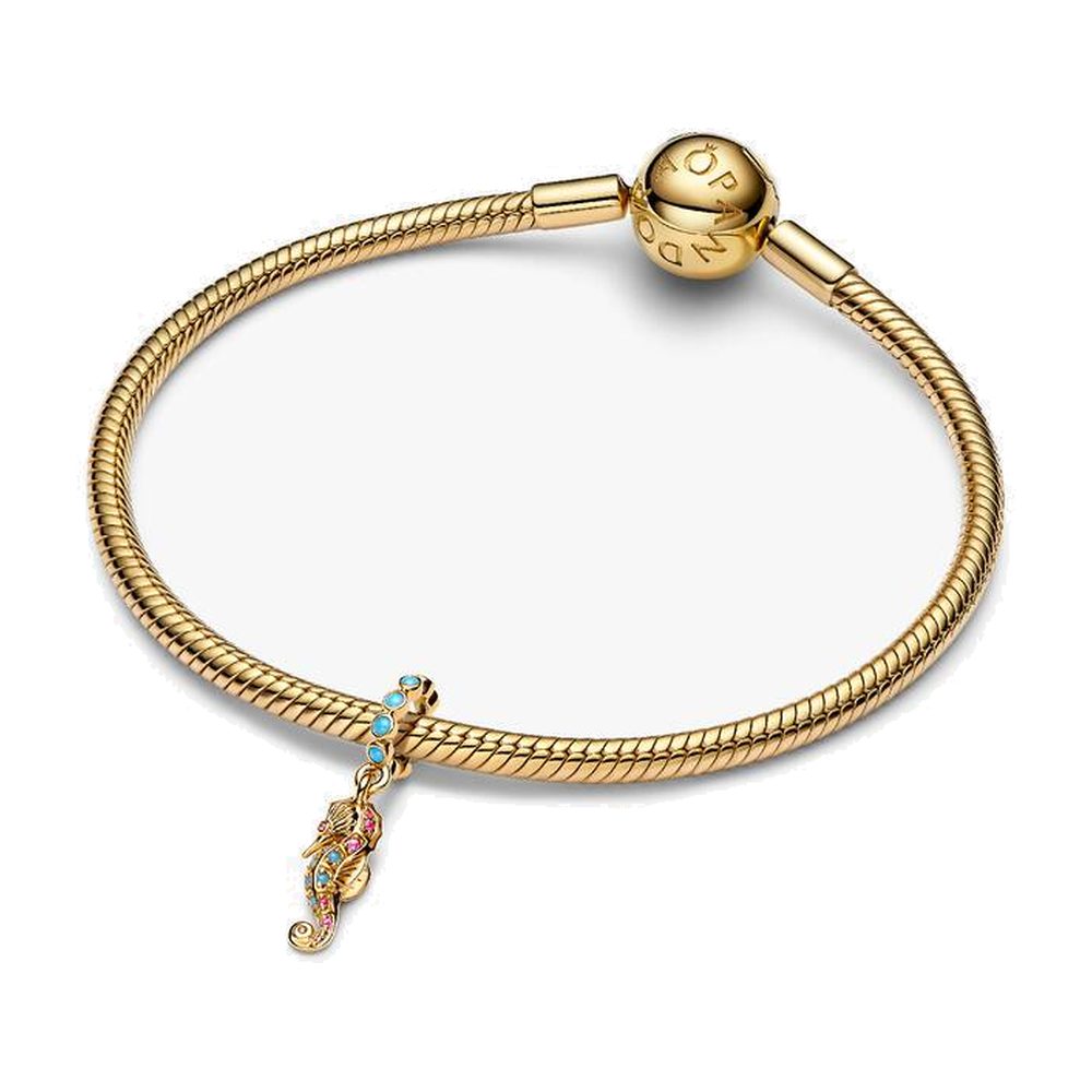 Charm Pendente Cavalluccio Marino Pandora 763895C01 - foto 3