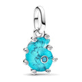 Charm Pendente Conchiglia Vetro di Murano Turchese Pandora 793900C01