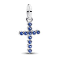 Charm Pendente Croce Luminosa Blu Pandora 794063C01