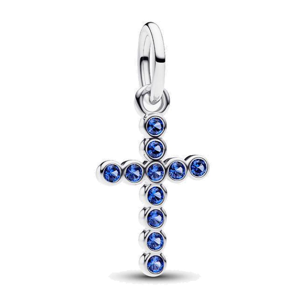 Charm Pendente Croce Luminosa Blu Pandora 794063C01