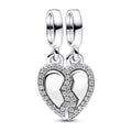 Charm Pendente Cuore dell'Amicizia Divisibile Pandora 792743C01