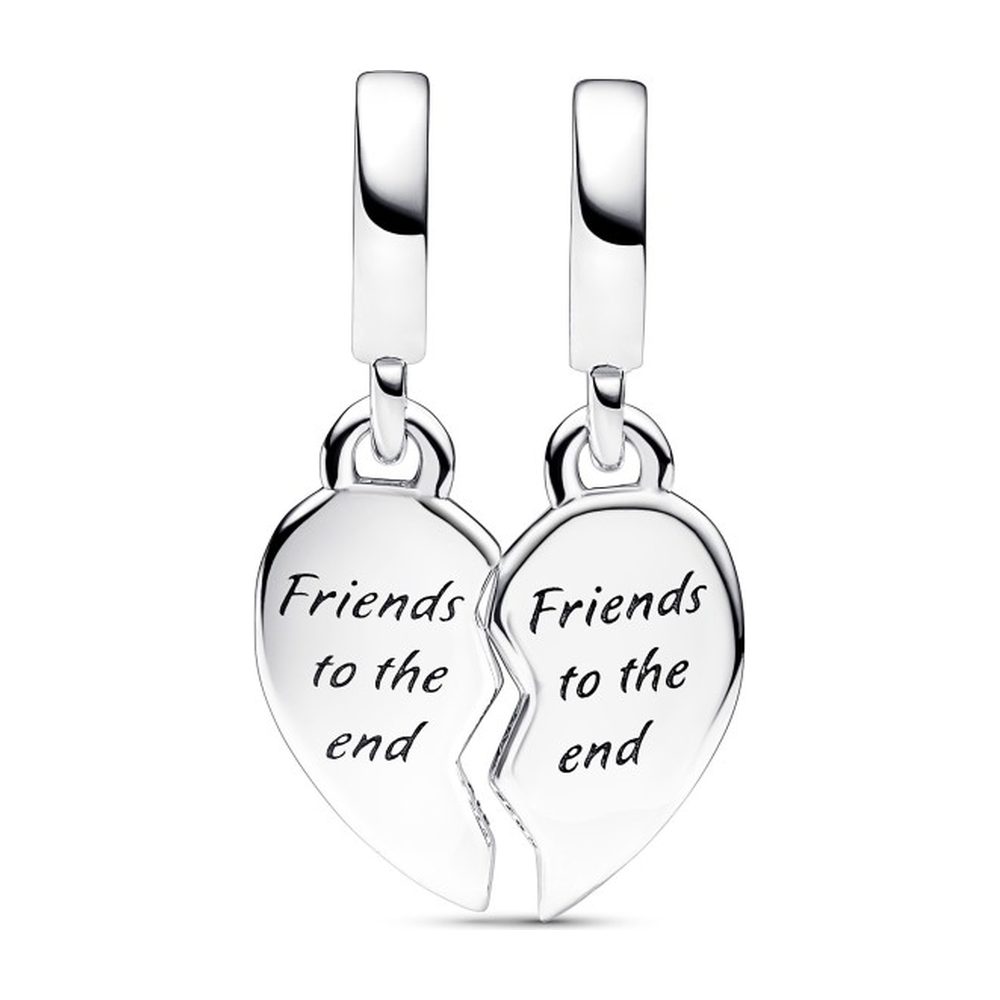 Charm Pendente Cuore dell'Amicizia Divisibile Pandora 792743C01 - foto 2