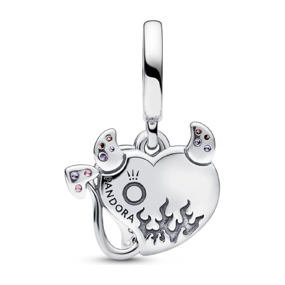 Charm Pendente Cuore Diavoletto Pandora 792511C01 - foto 2