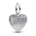 Charm Pendente Cuore “Love” da Incidere in Argento Pandora 793604C01