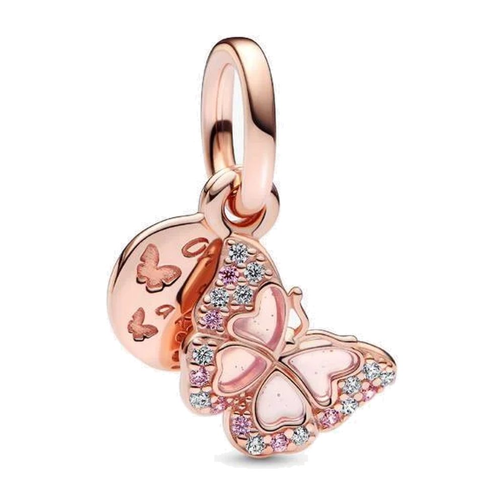 Charm Pendente Farfalla Rosa Pandora 782555C01
