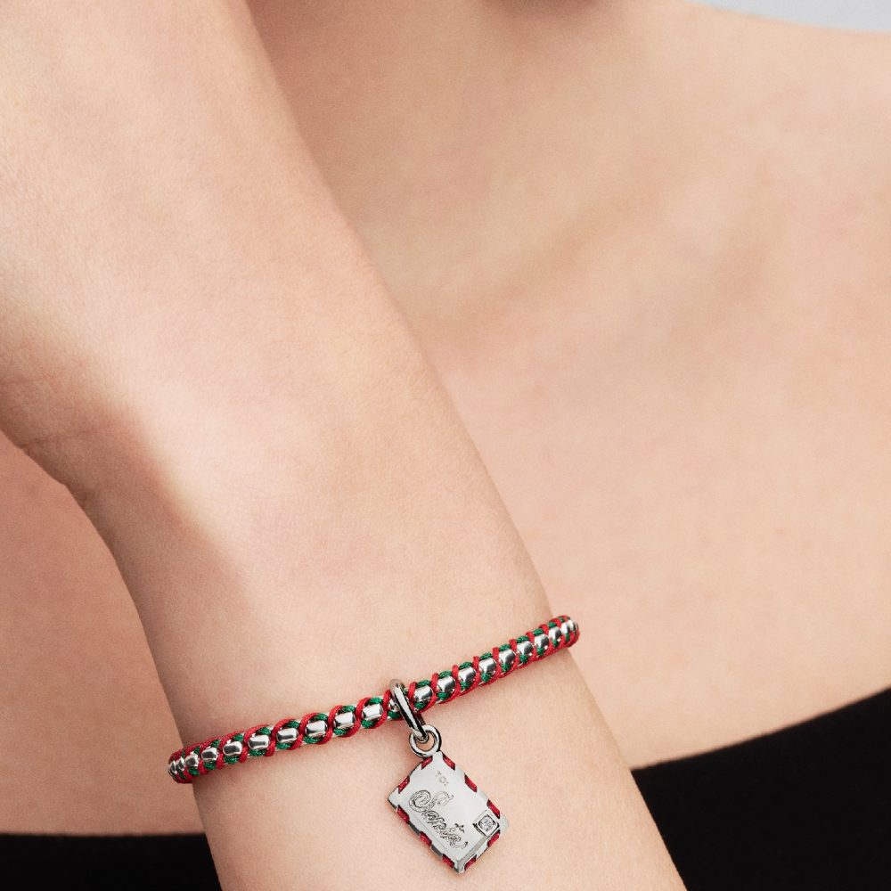 Charm Pendente Letterina a Babbo Natale Pandora 795065C01 - foto 4