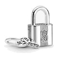 Charm Pendente Lucchetto e Chiave dell'Amore da Incidere Pandora 790088C01