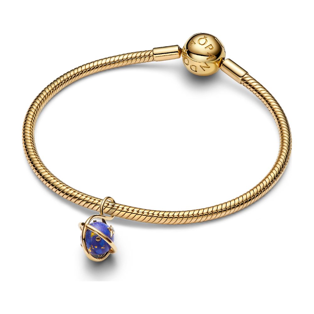 Charm Pendente Pianeta Blu che Ruota Pandora 765032C01 - foto 2