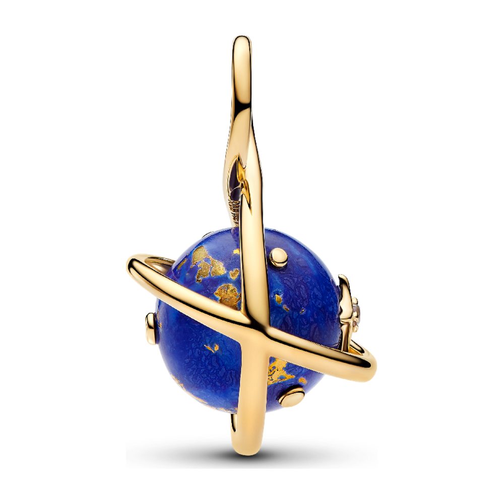 Charm Pendente Pianeta Blu che Ruota Pandora 765032C01 - foto 3