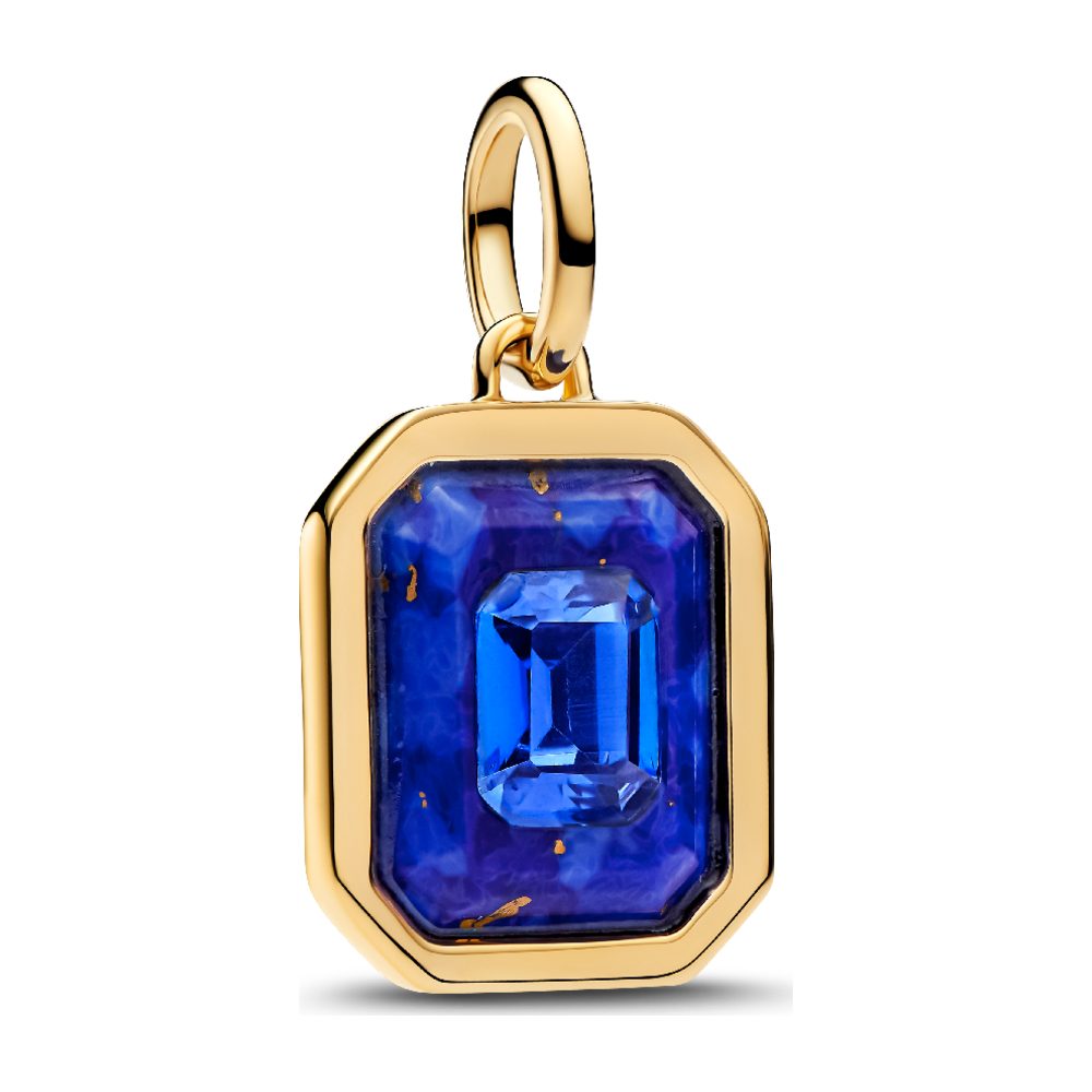 Charm Pendente Pietra Esagonale Blu Pandora 765035C01