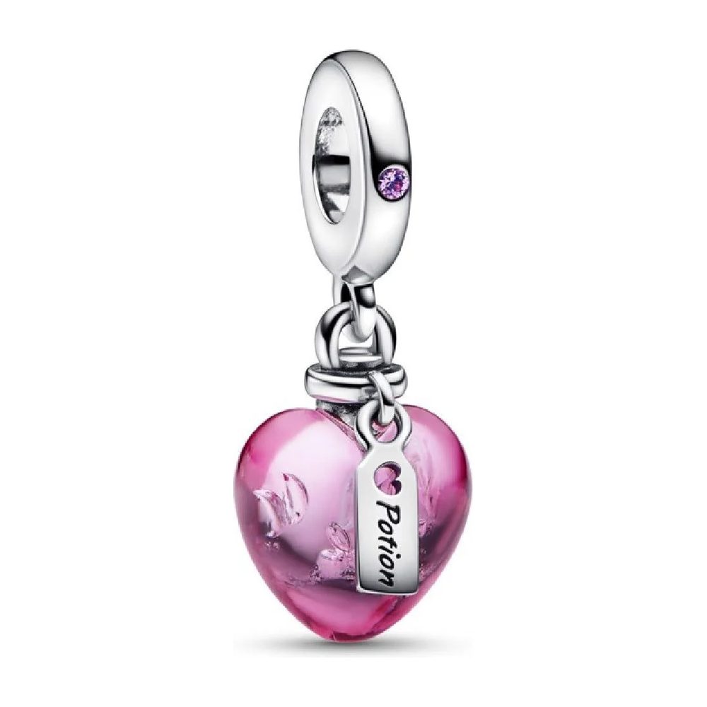 Charm Pendente Pozione d'Amore in Vetro di Murano Pandora 792509C01