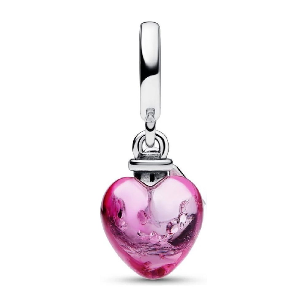 Charm Pendente Pozione d'Amore in Vetro di Murano Pandora 792509C01 - foto 2