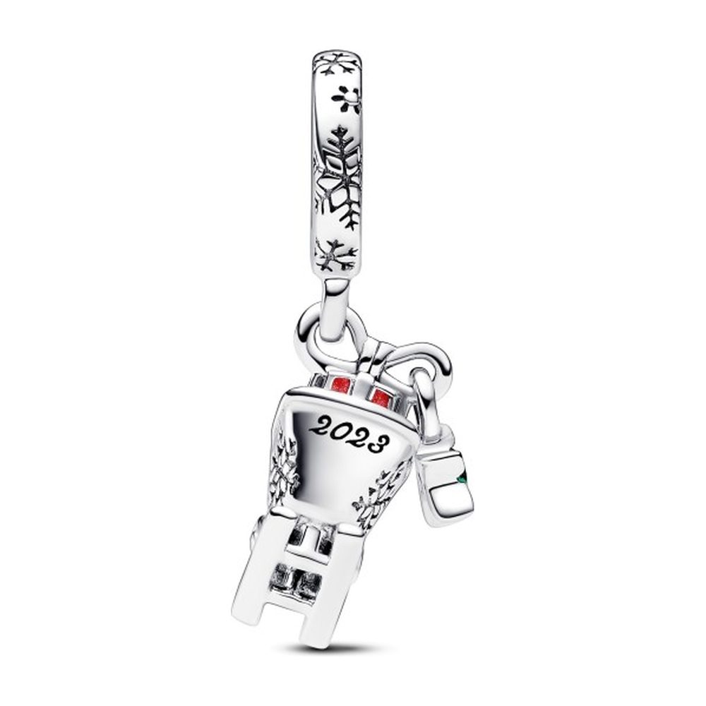 Charm Pendente Slitta di Natale 2023 Pandora 792977C01 - foto 2