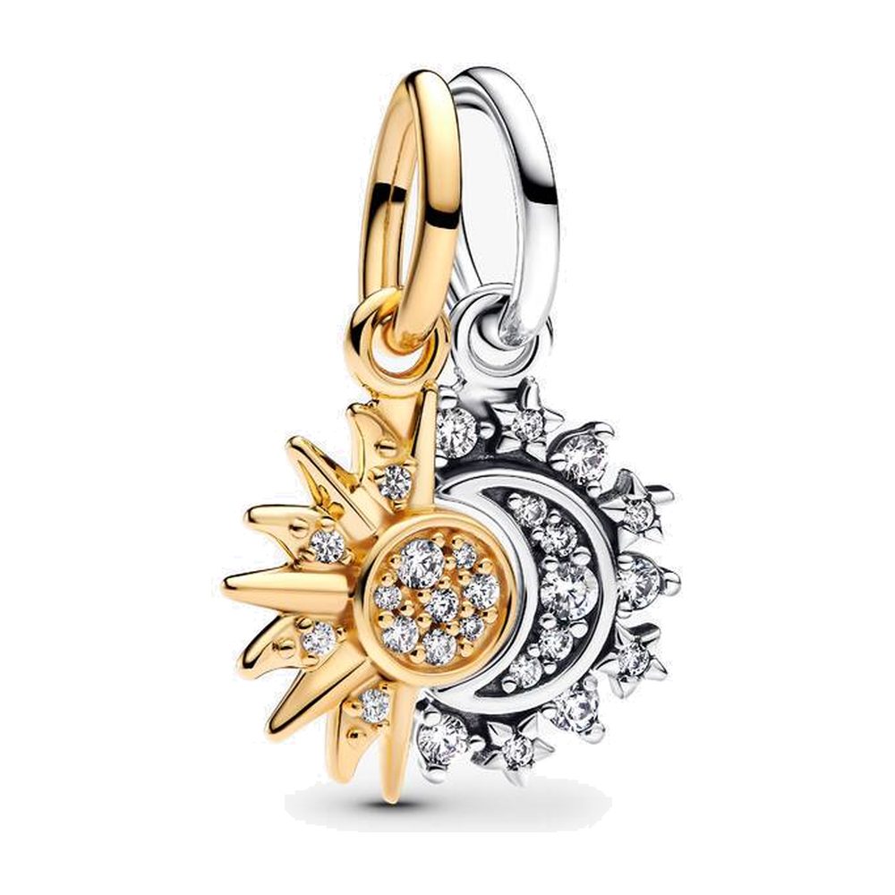 Charm Pendente Sole e Luna Divisibile Pandora 763585C01
