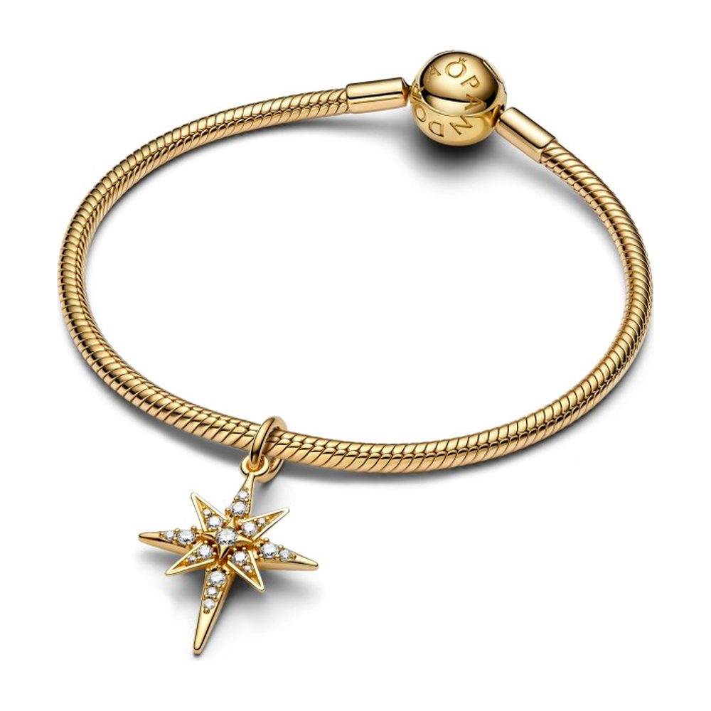 Charm Pendente Stella Polare Pandora 763608C01 - foto 3