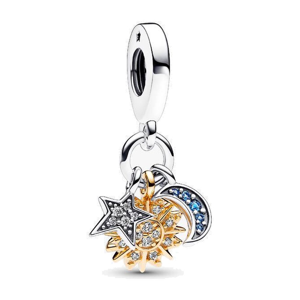 Charm Pendente Stella, Sole e Luna Pandora 762676C01