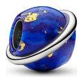 Charm Pianeta Blu con Finitura in Platino Pandora 735038C01